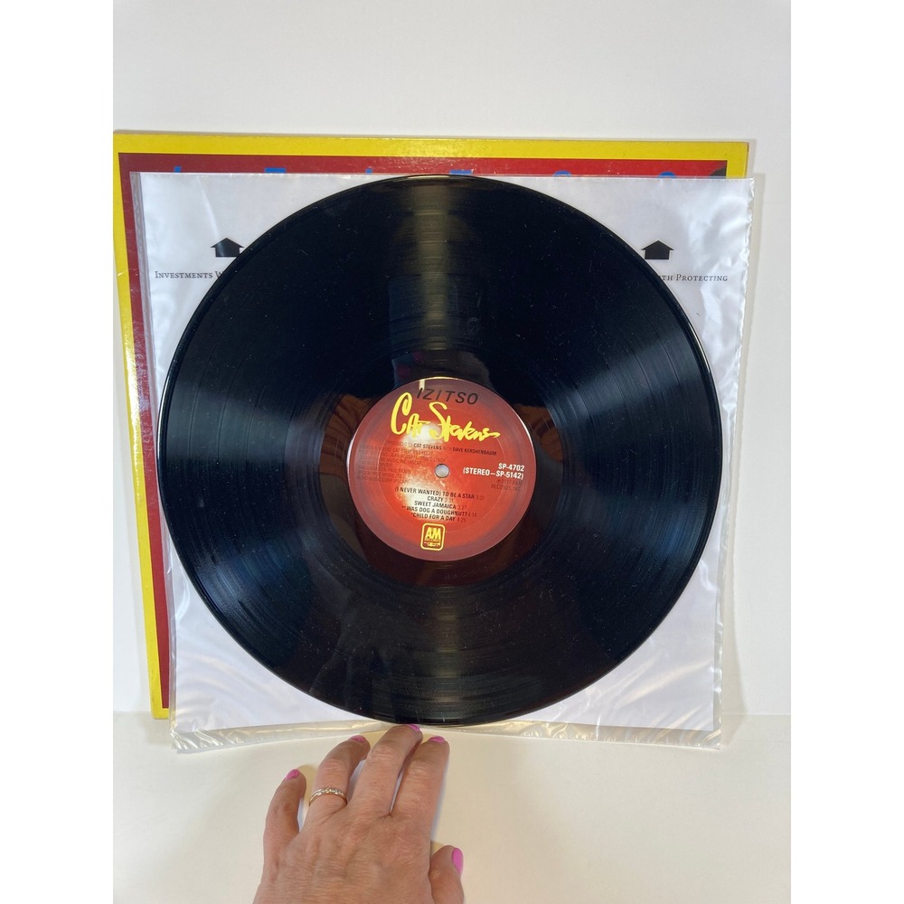 Cat Stevens Vinyl Record Lot Tea for the Tillerman Teaser and‎ Firecat Izitso 3 - Picture 5 of 16